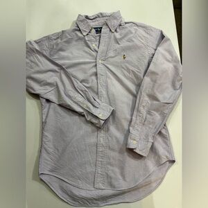 Ralph Lauren Classic Fit Lavender Shirt